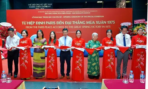 Bảo tàng Chứng tích Chiến tranh khai mạc Trưng bày chuyên đề “Từ Hiệp định Paris đến Đại thắng mùa Xuân 1975”