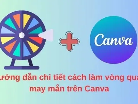 Hướng dẫn cách làm vòng quay may mắn trên Canva đơn giản, dễ thực hiện
